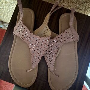 Elegant Tan Sandals